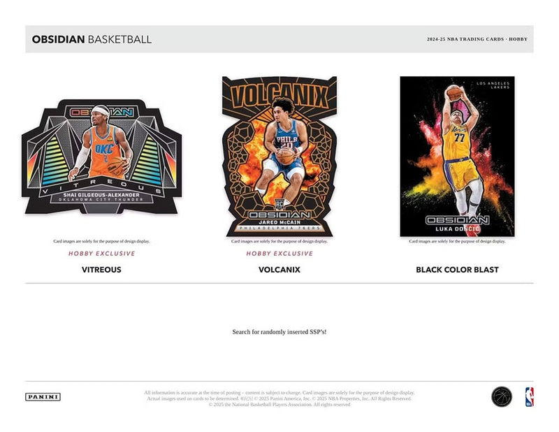 Panini Obsidian Basketball 2024-25 Hobby Box