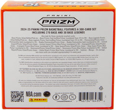 Panini 2024-25 NBA Prizm Basketball Trading Card Mega Box (5 packs) Sports Cards Panini