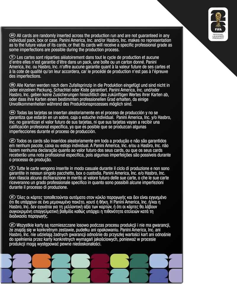 Monopoly Panini: Prizm FIFA World Cup Soccer Cards (2026) Sports Cards Panini