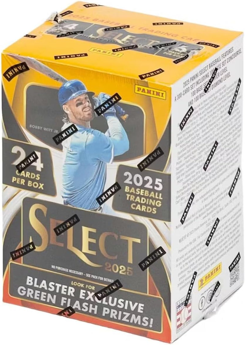 Panini 2025 Select Baseball Trading Card Hobby Blaster Box (6 packs) Sports Cards Panini