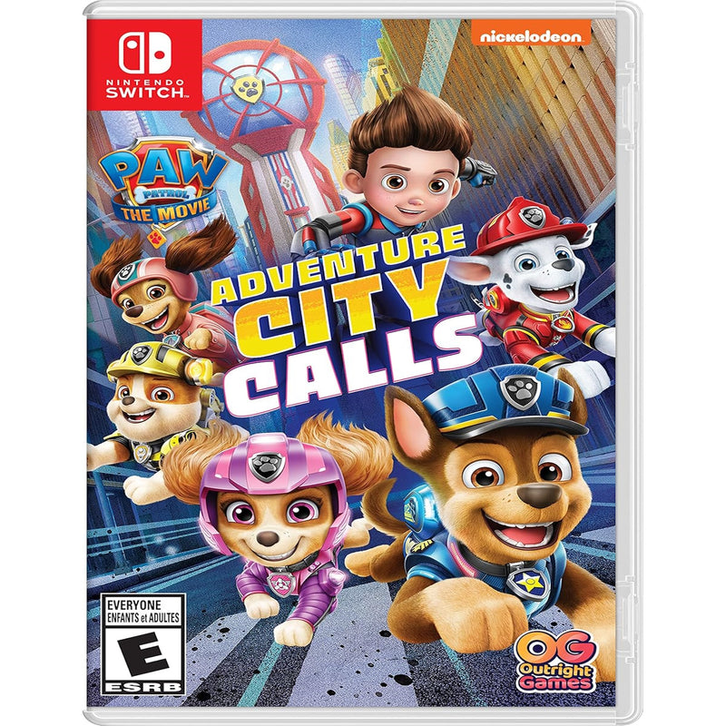 Paw Patrol The Movie - Adventure City Calls [Nintendo Switch] Nintendo Switch Video Game OutRight Gaming