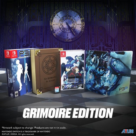 Persona 3 Portable: Grimoire Edition - Limited Run #213 [Nintendo Switch] Nintendo Switch Video Game Atlus