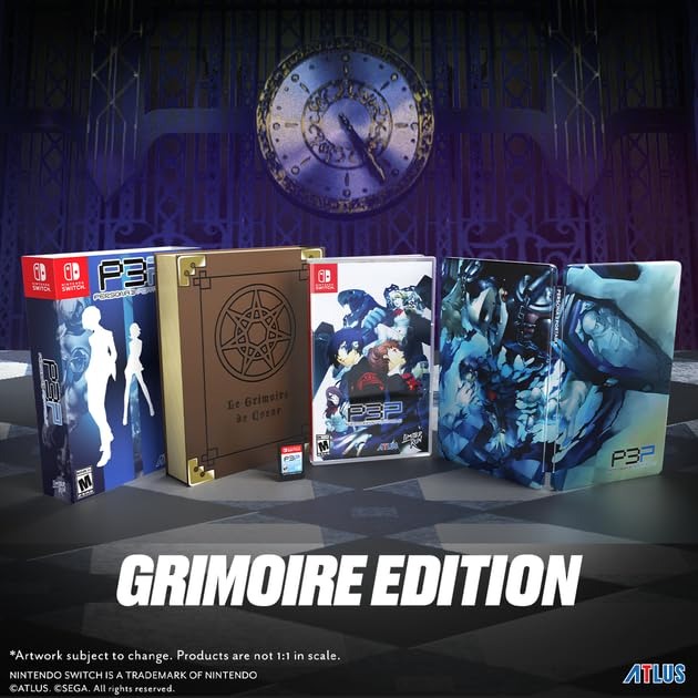 Persona 3 Portable: Grimoire Edition - Limited Run #213 [Nintendo Switch] Nintendo Switch Video Game Atlus
