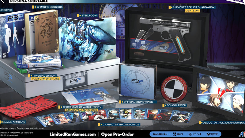 Persona 3 Portable SEES Edition - Limited Run #9 [Xbox One/Xbox Series X] Xbox One / Xbox Series X Video Game Limited Run Games
