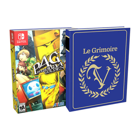 Persona 4 Golden: Grimoire Edition - Limited Run #214 [Nintendo Switch] Nintendo Switch Video Game Limited Run Games