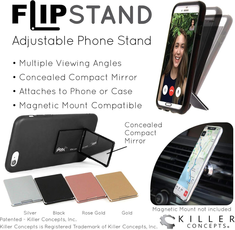 Piggy Pro: Flip Stand [Silver] Electronics Killer Concepts   