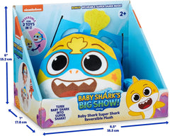 Baby Shark's Big Show!: Super Shark Reversible Plush Toys & Games Wow Wee