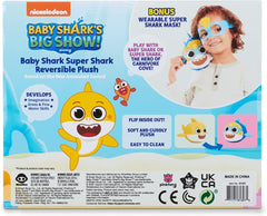 Baby Shark's Big Show!: Super Shark Reversible Plush Toys & Games Wow Wee