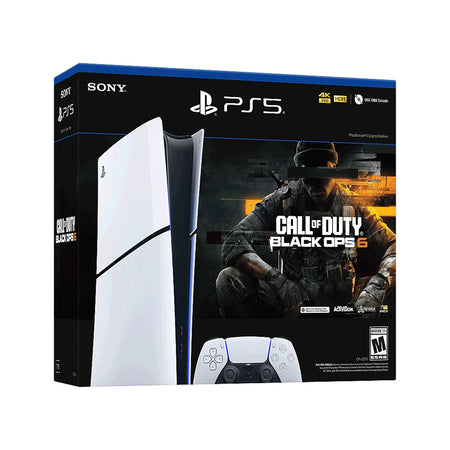 PlayStation 5 Slim System Console 1TB: Call of Duty Black Ops 6 Bundle Digital Edition Playstation 5 Hardware Sony
