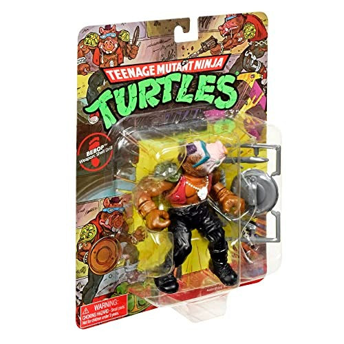 Teenage Mutant Ninja Turtles - Classic Shell Drill Bebop - 5" Figure Toys & Games Playmates