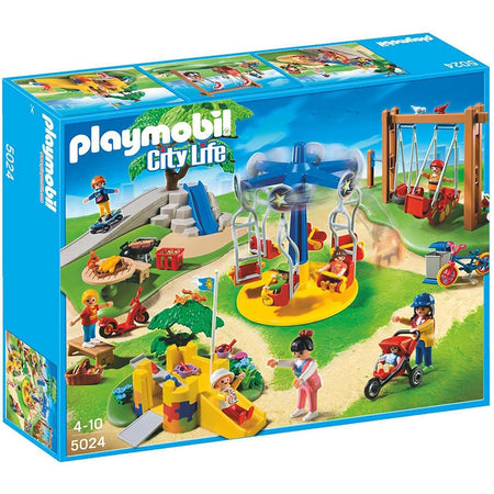 Playmobil: City Life Playground Toys & Games Playmobil
