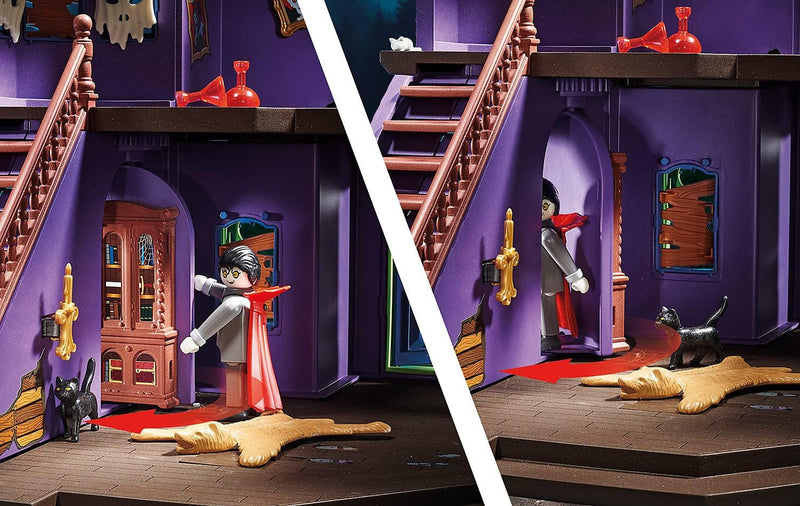 Playmobil Scooby-Doo Mystery Mansion 70361 177-Piece Haunted