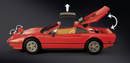 Playmobil Magnum P.I. Ferrari 308GT - 48 Piece Playset [#71343, Ages 5+] Toys & Games Playmobil