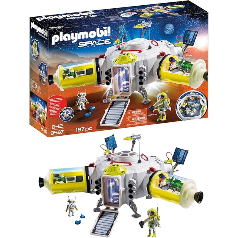 Playmobil Mars Space Station - 187 Piece Playset [#9487, Ages 6-12] Toys & Games Playmobil