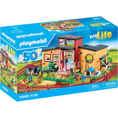 Playmobil My Life: Pet Hotel - 159 Piece Playset Toys & Games Playmobil