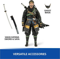 Playstation: Ghost of Tsushima - Jin Sakai 6" Figure Toys & Games Spin Master