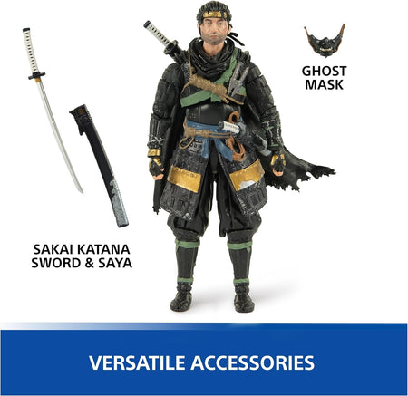 Playstation: Ghost of Tsushima - Jin Sakai 6" Figure Toys & Games Spin Master