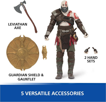 Playstation: God of War Ragnarok - Kratos 6" Figure Toys & Games Spin Master