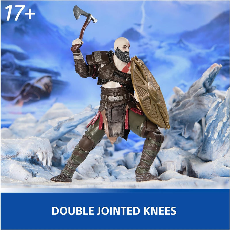 Playstation: God of War Ragnarok - Kratos 6" Figure Toys & Games Spin Master