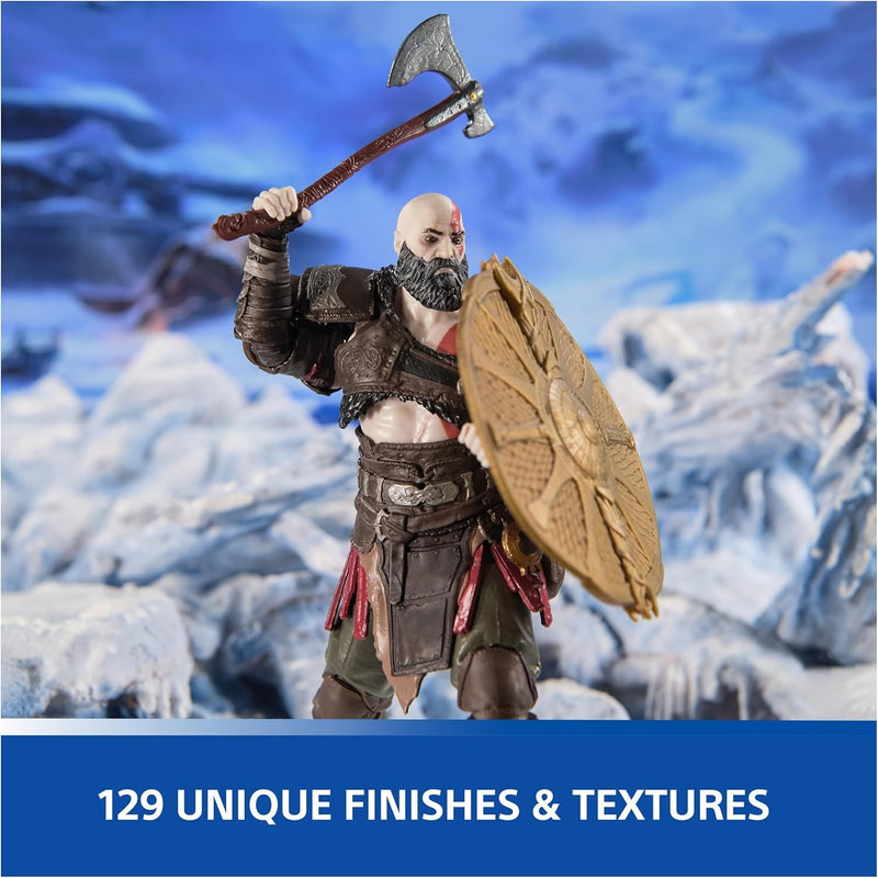 Playstation: God of War Ragnarok - Kratos 6" Figure Toys & Games Spin Master