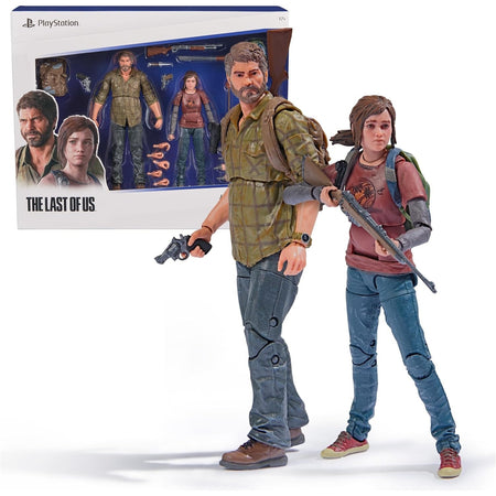 Playstation: The Last of Us - Joel and Ellie 2 6" Figure Toys & Games Spin Master