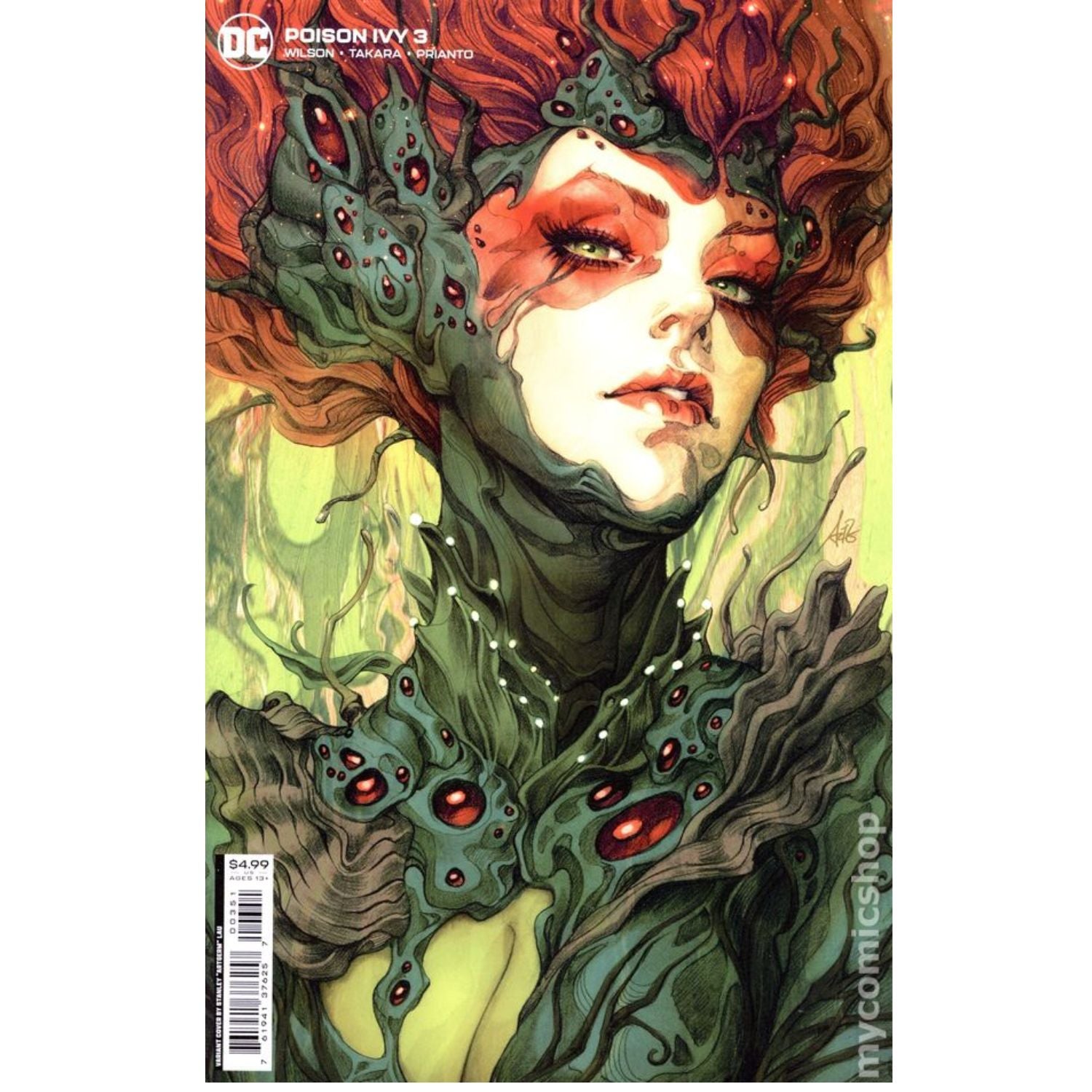 Poison Ivy: #3 [Stanley Artgerm Lau CVR C Card Stock ] 2022