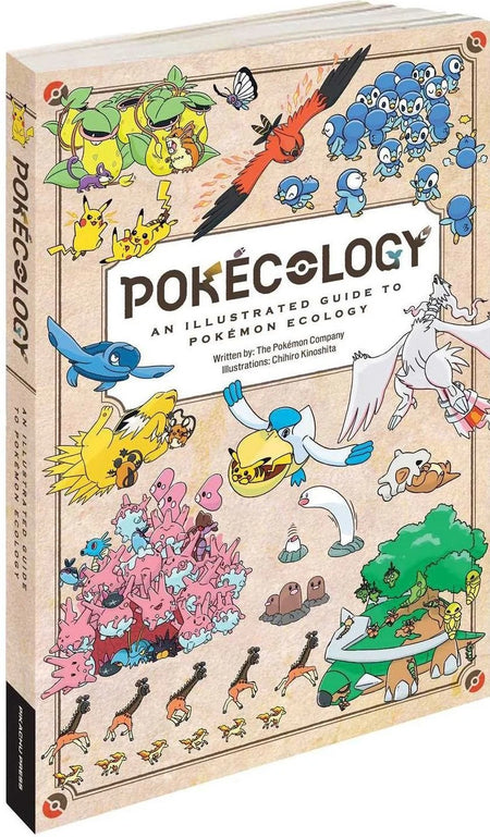 Pokecology: An Illustrated Guide to Pokemon Ecology Book - Video Game Guide / Art Book Pokemon