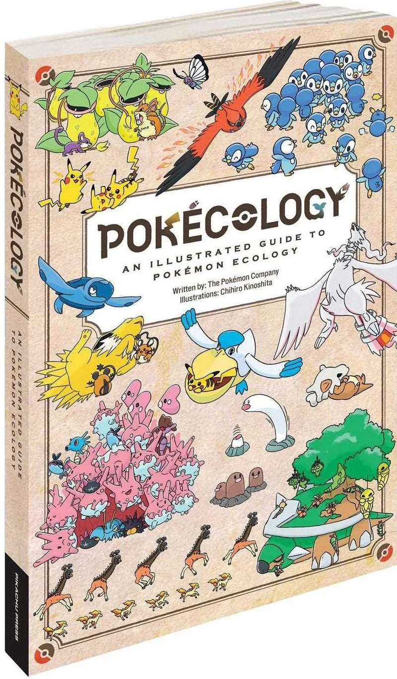 Pokecology: An Illustrated Guide to Pokemon Ecology Book - Video Game Guide / Art Book Pokemon