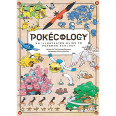 Pokecology: An Illustrated Guide to Pokemon Ecology Book - Video Game Guide / Art Book Pokemon