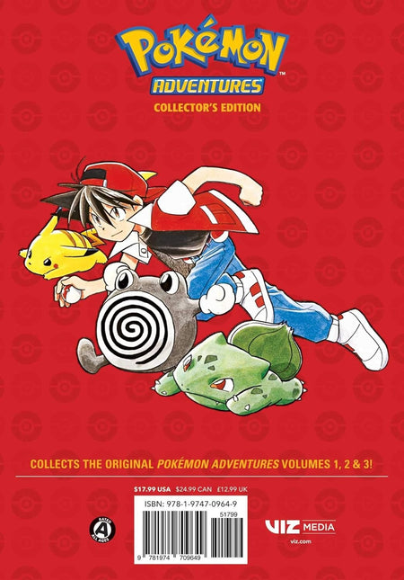 Pokemon Adventures: Red and Blue (Collector's Edition) - Volume 1 Manga Viz Media