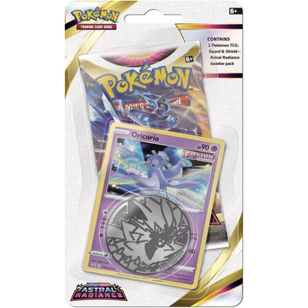 Pokemon: Astral Radiance Checklane Blister Pack - Oricorio Card Game Pokemon   