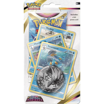 Pokemon: Astral Radiance Premium Checklane Blister Pack - Swampert Card Game Pokemon   