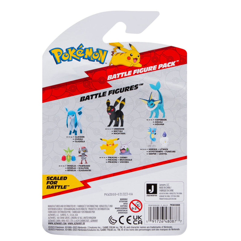 Pokemon: Battle Figure Pack - Glaceon Toys & Games Jazwares   