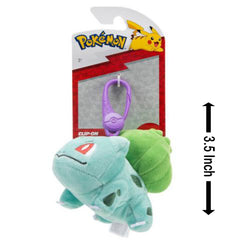 Pokemon: Clip-on Plush [Bulbasaur] Toys & Games Jazwares   