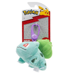 Pokemon: Clip-on Plush [Bulbasaur] Toys & Games Jazwares   