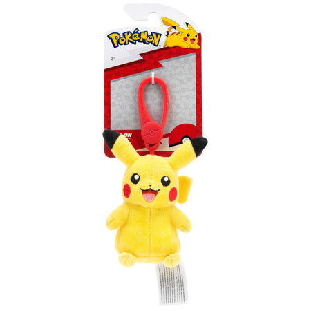 Pokemon: Clip-on Plush [Pikachu] Toys & Games Jazwares   