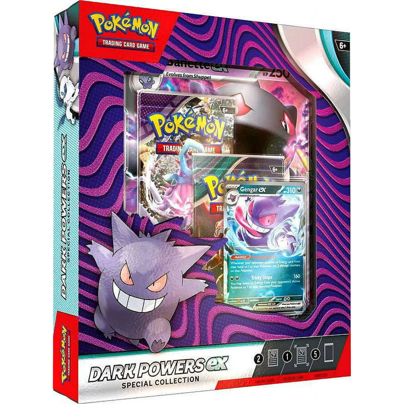 Pokemon TCG: Dark Powers Ex Special Collection - Gengar ex & Absol ex Promo Card Card Game Pokemon