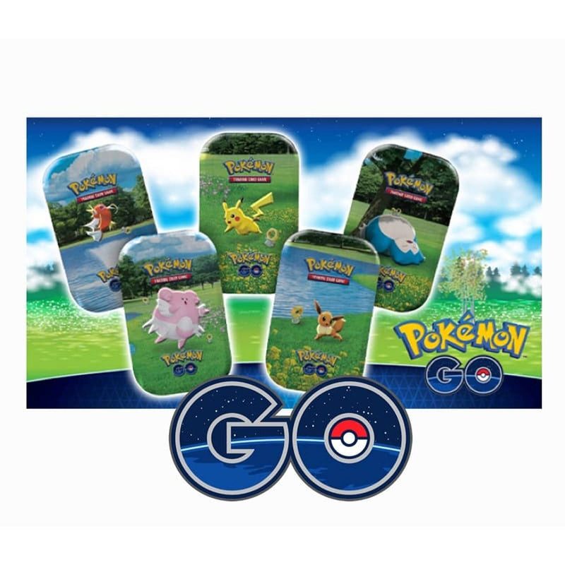 Pokemon: Go Mini Tins - Collection of 10 Card Game Pokemon   