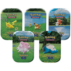 Pokemon: Go Mini Tins - Collection of 10 Card Game Pokemon   