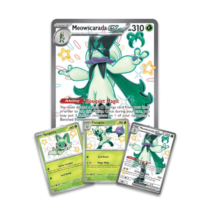 Pokemon: Meowscarada ex - Premium Collection Card Game Pokemon   