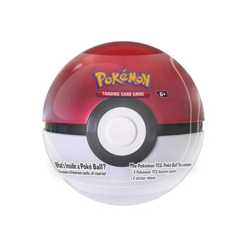 Pokemon: Poke Ball Tin 2023 - 3 Packs, 2 Stickers Card Game Pokemon