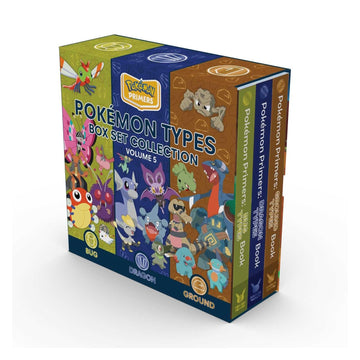 Pokemon Primers Type Box Set Collection Volume 5 - Bug/Dragon/Rock Book Viz Media