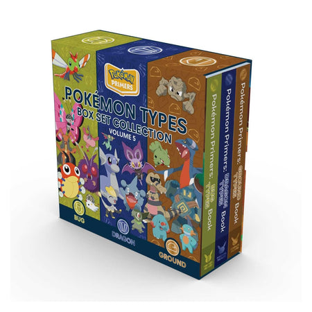 Pokemon Primers Type Box Set Collection Volume 5 - Bug/Dragon/Rock Book Viz Media