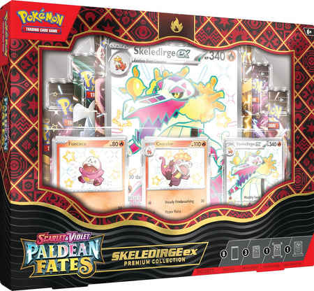 Pokemon TCG: Scarlet & Violet Skeledirge EX - Premium Collection Card Game Pokemon