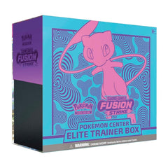 Pokemon TCG: Sword & Shield Fusion Strike Pokemon Center Elite Trainer Box Card Game Pokemon