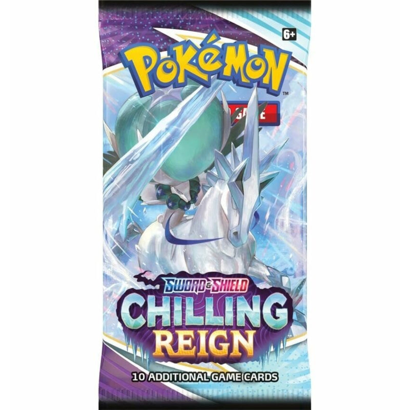 Pokemon: Sword and Shield Chilling Reign Loose Booster Pack - 1-Pack Card Game Pokemon   