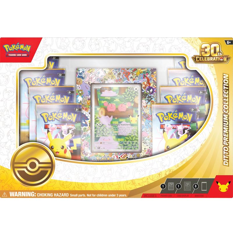 Pokemon TCG: 30th Celebration Ditto Premium Collection box