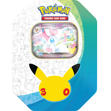 Pokemon TCG: 30th Celebration Sylveon ex Tin