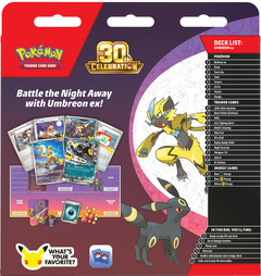 Pokemon TCG: 30th Celebration Battle Deck - Umbreon