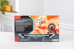 Pokemon TCG: Blaziken ex & Volcanion ex Premium Collection - 2025 Amazon Holiday Exclusive Card Game Pokemon